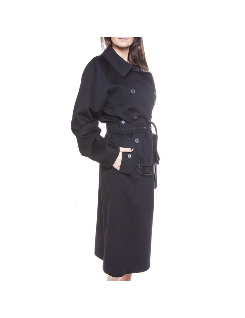 Trench YVES SAINT LAURENT T cachemire noir