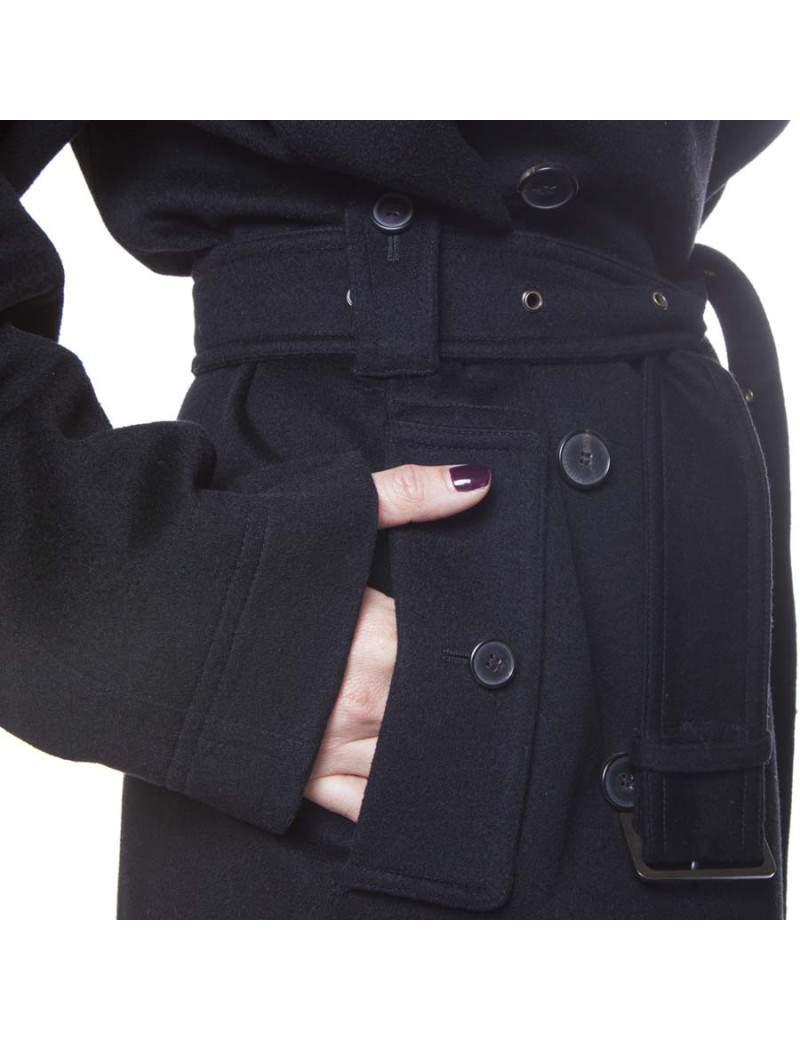 Trench YVES SAINT LAURENT T cachemire noir