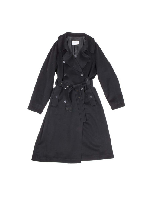 Trench YVES SAINT LAURENT T cachemire noir