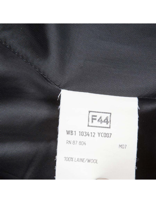 Trench YVES SAINT LAURENT T 44 Black wool