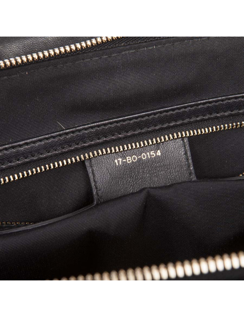 Black lady dior DIOR quilted leather bag