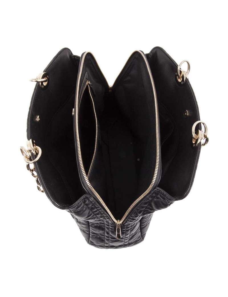 Sac lady dior DIOR cuir matelassé noir 