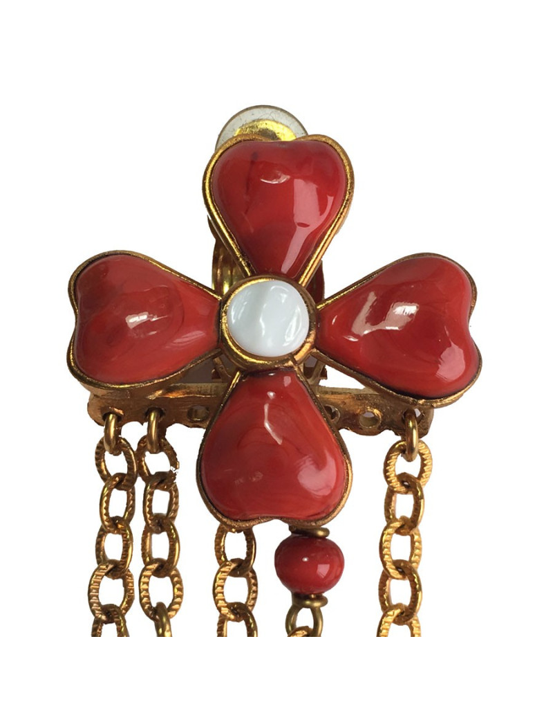 Boucles d'oreilles Clips MARGUERITE DE VALOIS