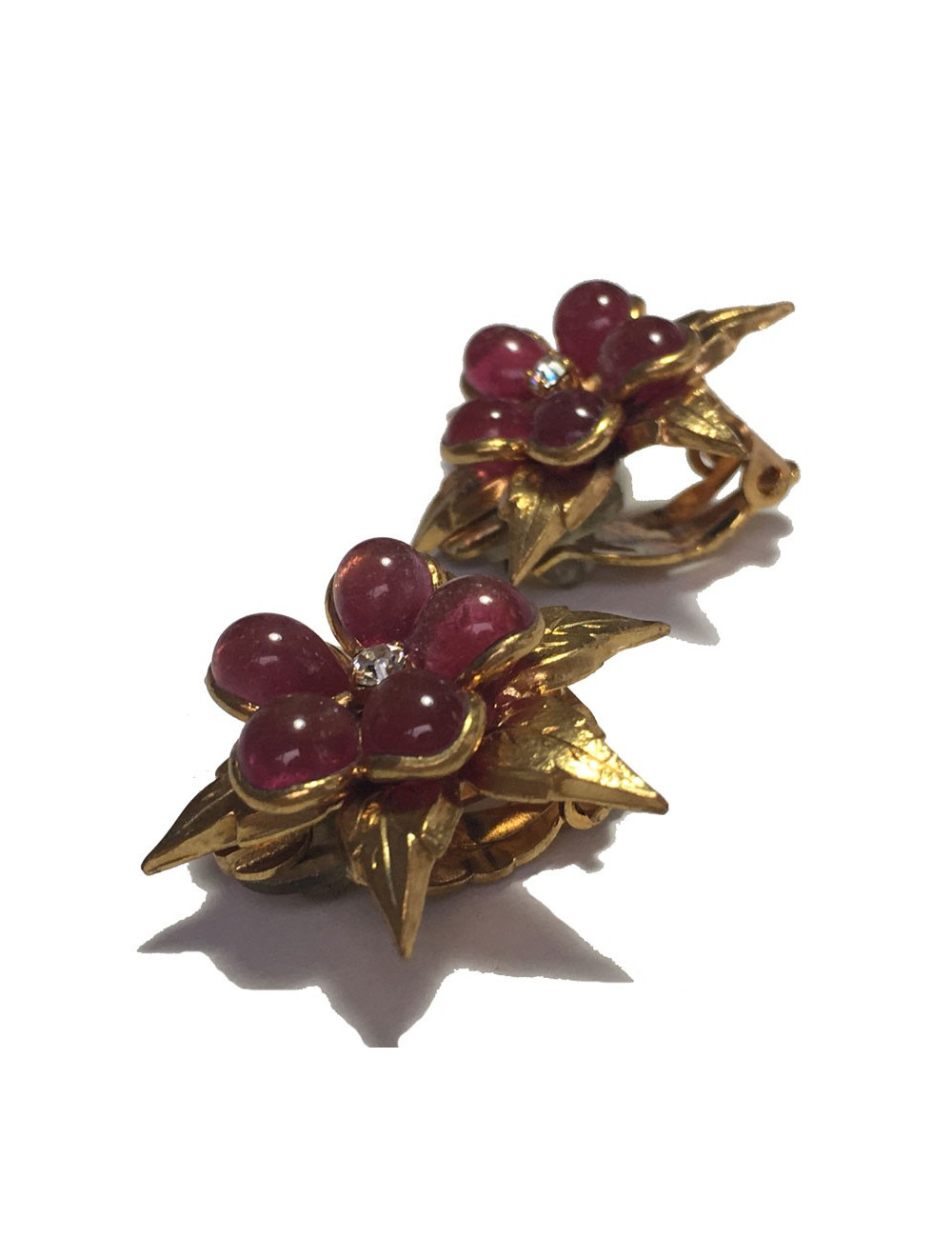 Boucles d'oreille Clips MARGUERITE DE VALOIS 