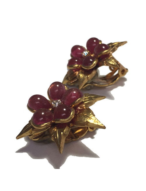 Boucles d'oreille Clips MARGUERITE DE VALOIS 