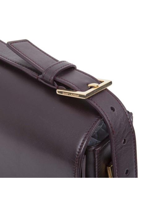 Sac YVES SAINT LAURENT "Université" cuir lisse magenta