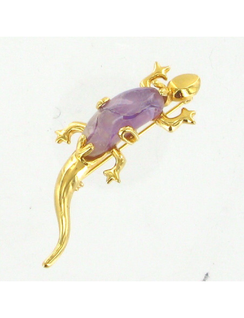 Broche lézard SCHERRER vintage