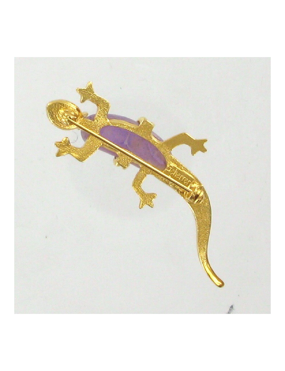 Broche lézard SCHERRER vintage