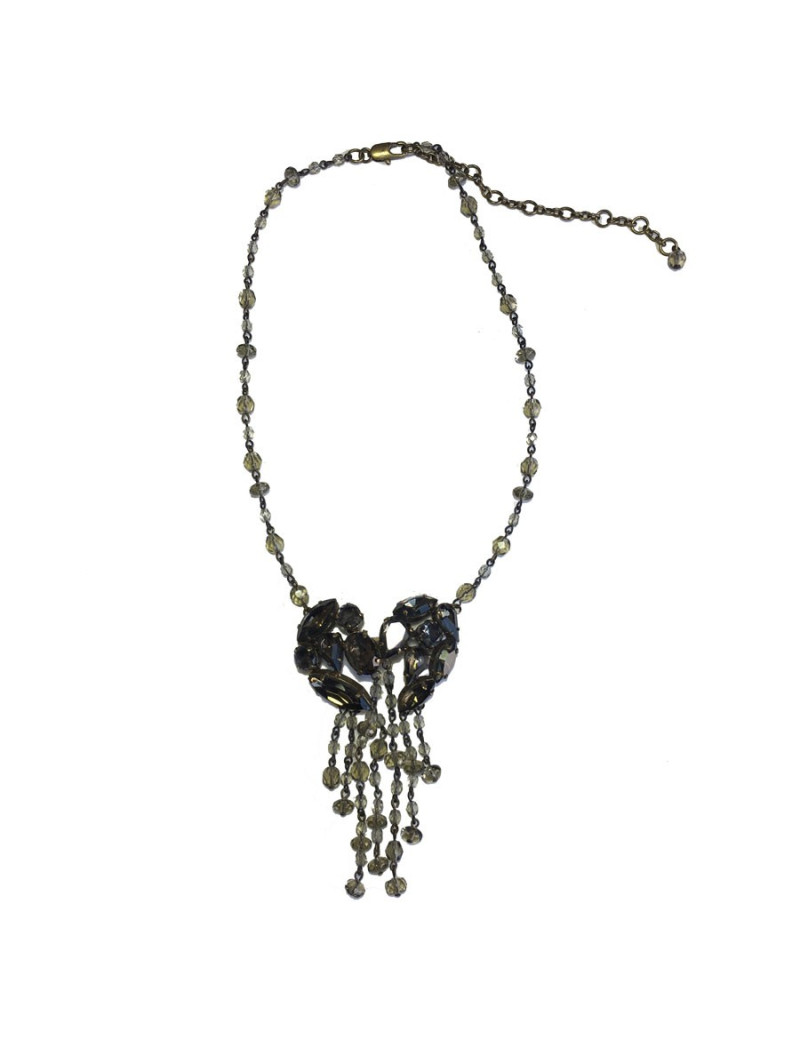 Parure JEAN-PAUL GAULTIER collier et boucles d'oreilles clous