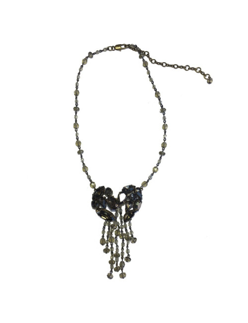 Parure JEAN-PAUL GAULTIER collier et boucles d'oreilles clous