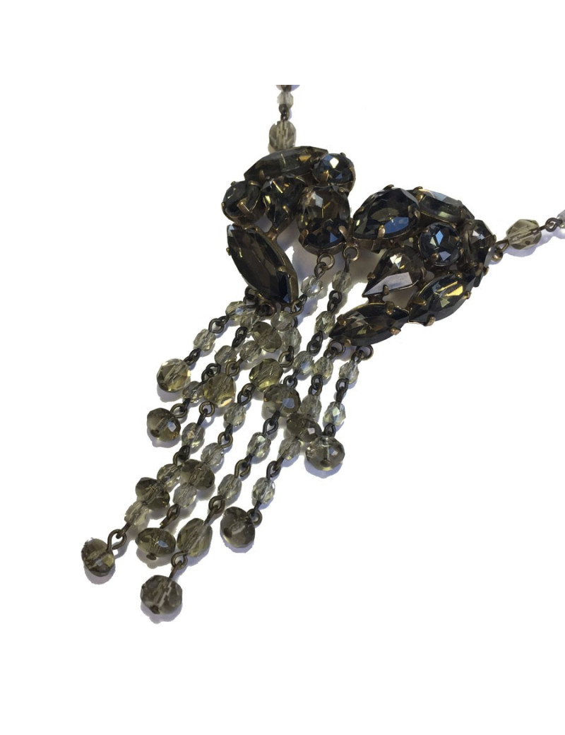 Parure JEAN-PAUL GAULTIER collier et boucles d'oreilles clous