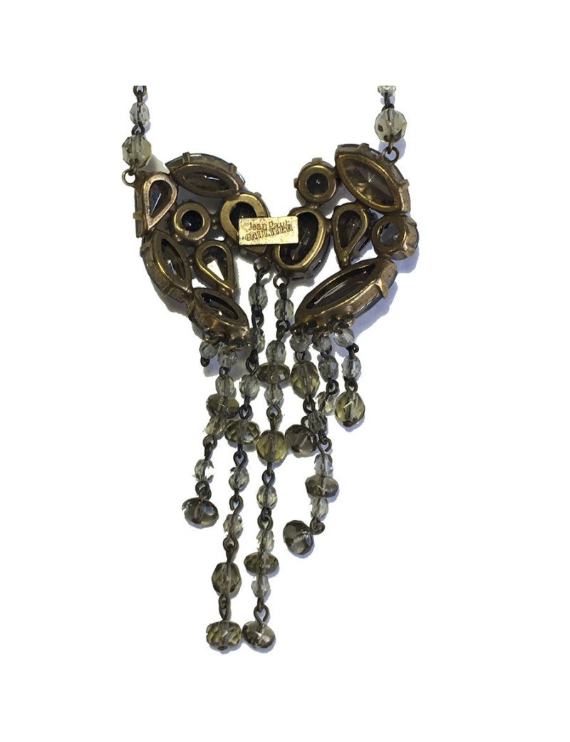 Parure JEAN-PAUL GAULTIER collier et boucles d'oreilles clous