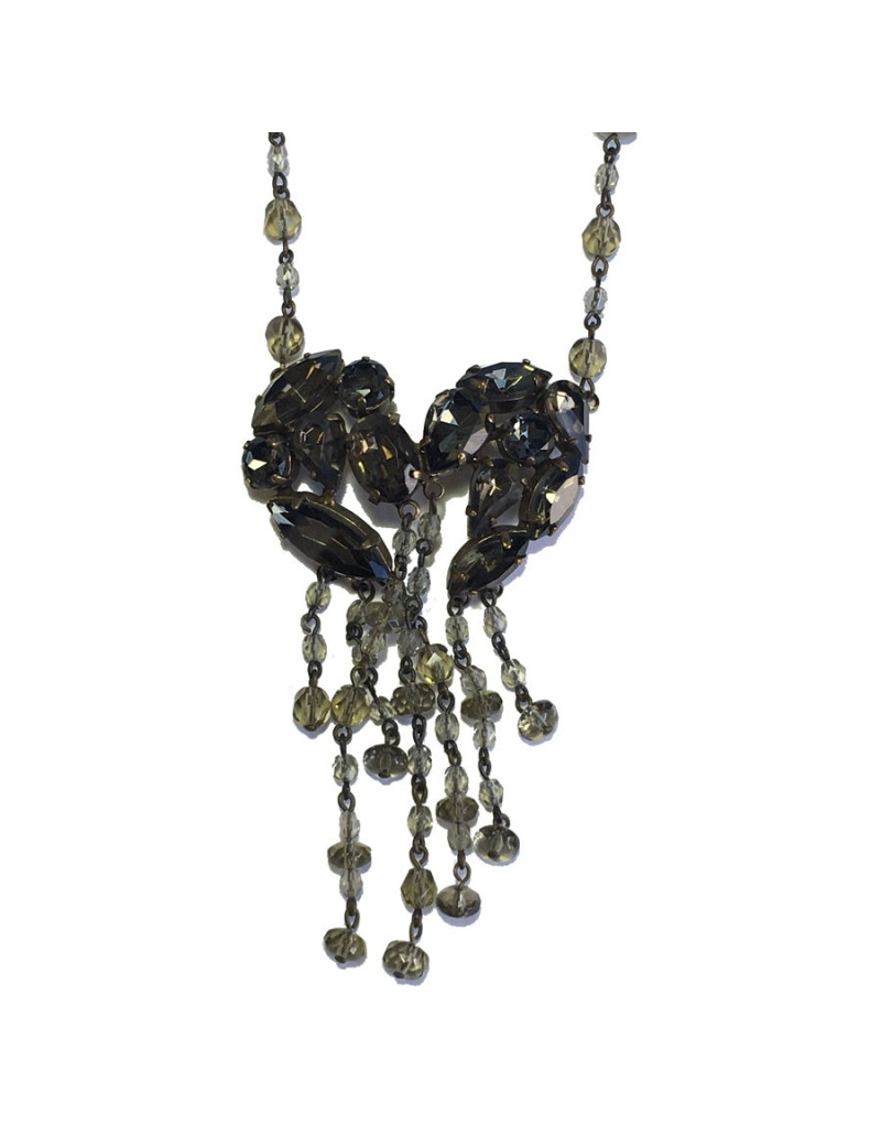 Parure JEAN-PAUL GAULTIER collier et boucles d'oreilles clous