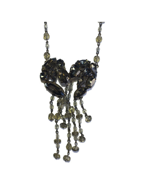 Parure JEAN-PAUL GAULTIER collier et boucles d'oreilles clous