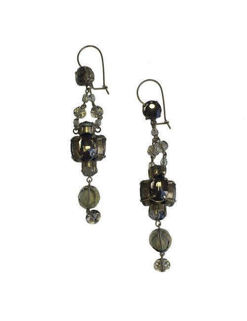 Parure JEAN-PAUL GAULTIER collier et boucles d'oreilles clous