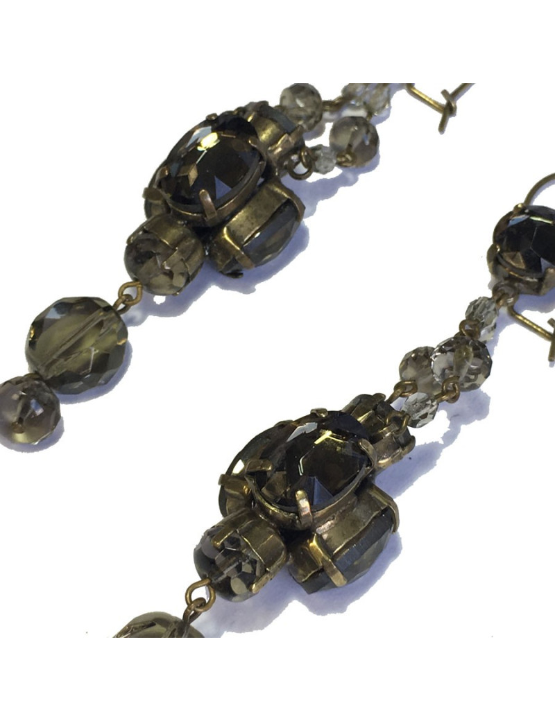 Parure JEAN-PAUL GAULTIER collier et boucles d'oreilles clous