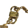 CELINE Long necklace wirth carriage charms in gilded metal