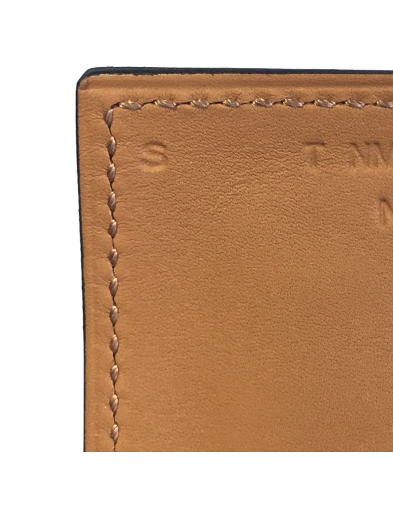 HERMÈS Collier de chien aligator sanguine cuff