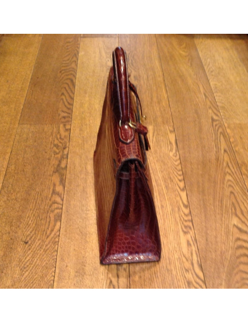 Kelly 35 HERMES porosus brique