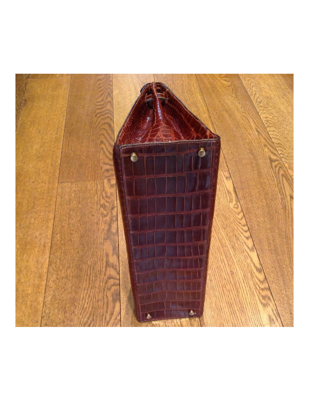 Kelly 35 HERMES porosus brique