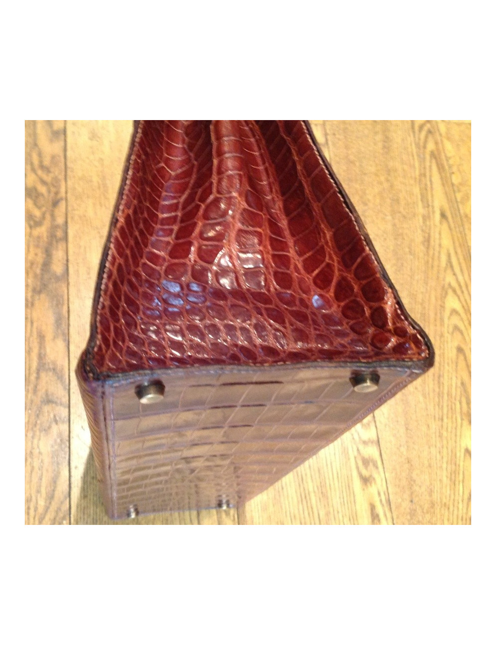 Kelly 35 HERMES porosus brique