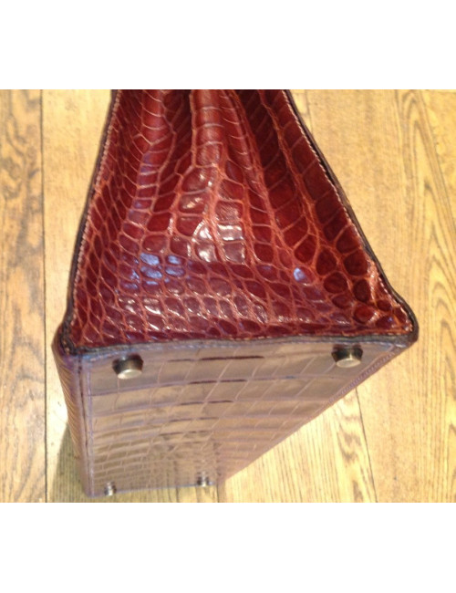 Kelly 35 HERMES porosus brique