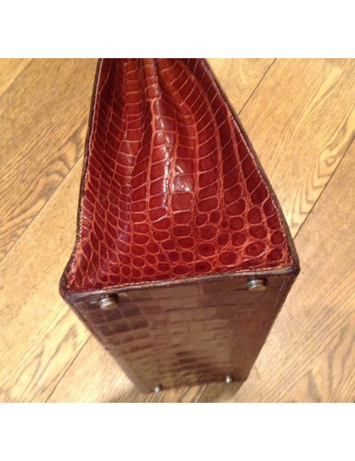 Kelly 35 HERMES porosus brique