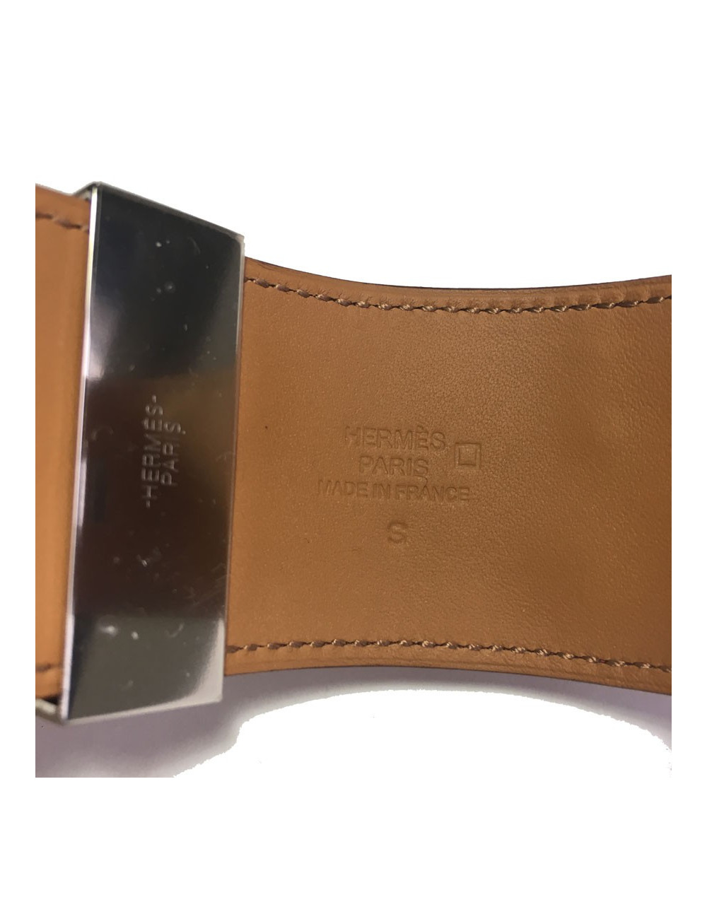 xxx Manchette HERMES CDC alligator missipi couleur sanguine