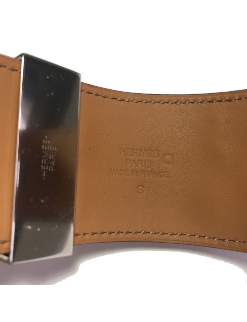 xxx Manchette HERMES CDC alligator missipi couleur sanguine