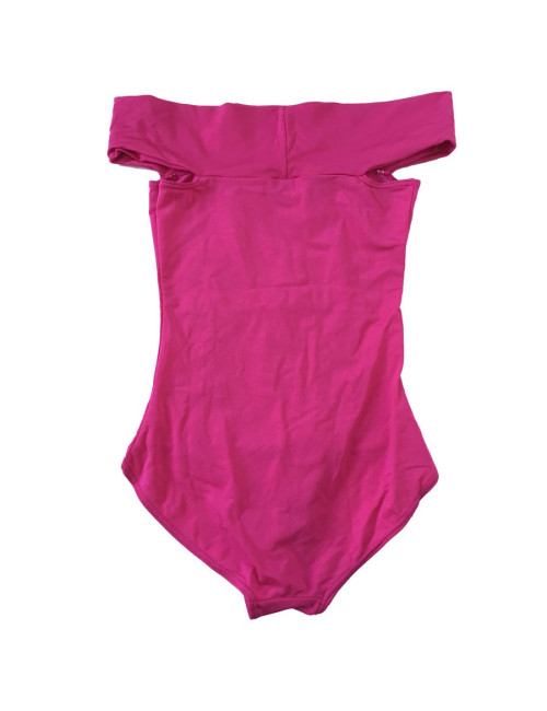  Maillot de bain CHANEL une pièce fuchsia T38