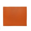 Clipboard HERMES leather taurillon flax/pumpkin