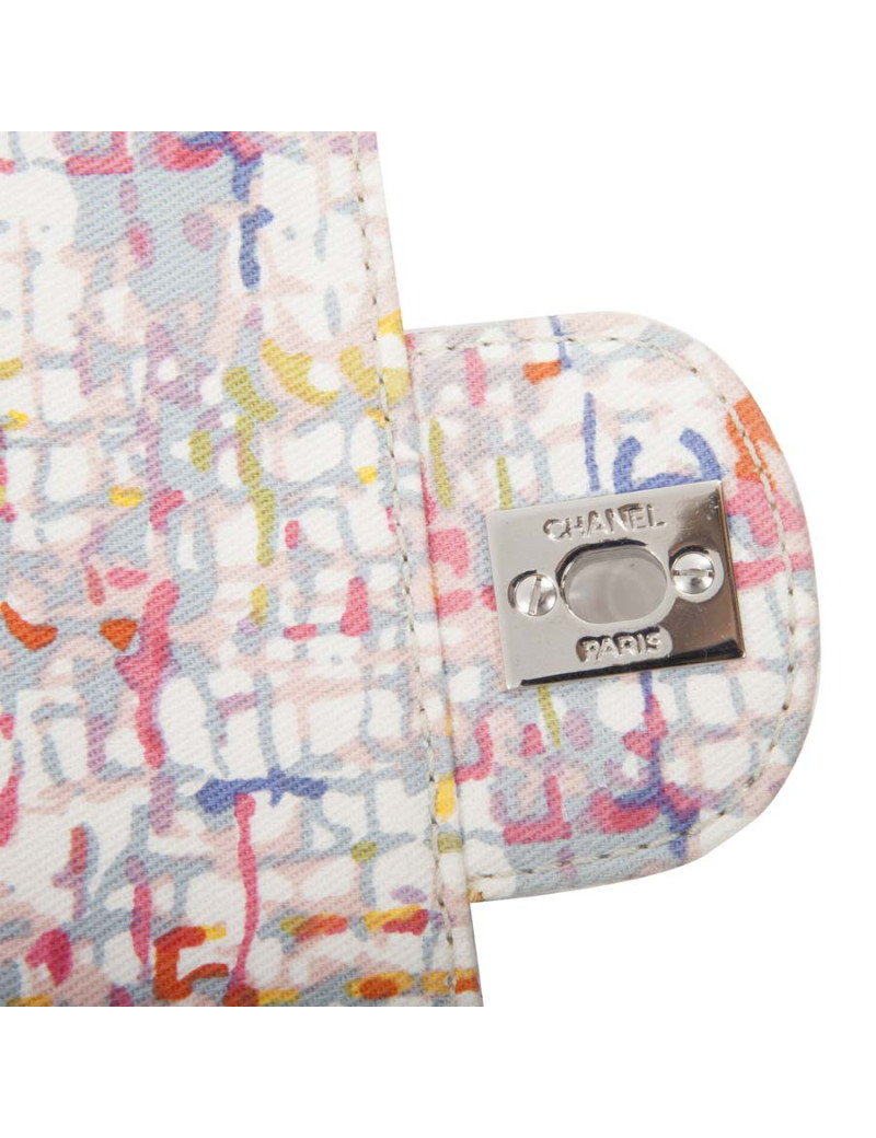 Sac CHANEL toile multicolores