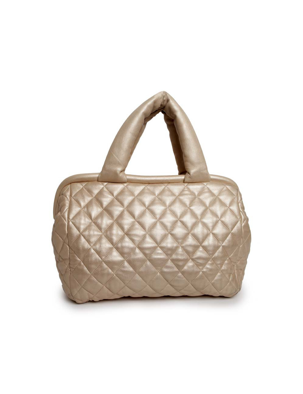 Shiny beige Cocoon CHANEL bag