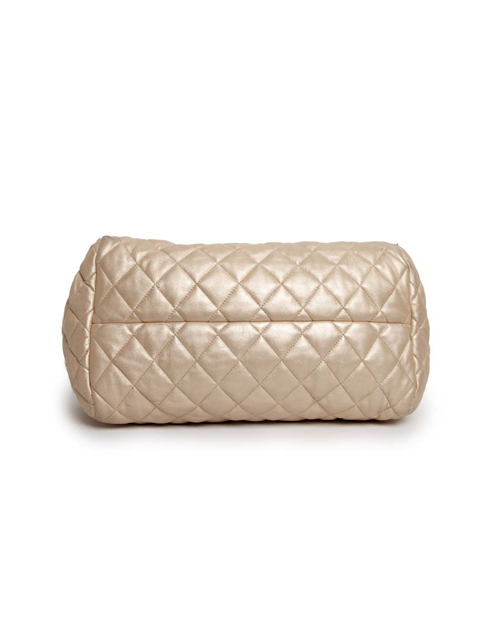 Shiny beige Cocoon CHANEL bag