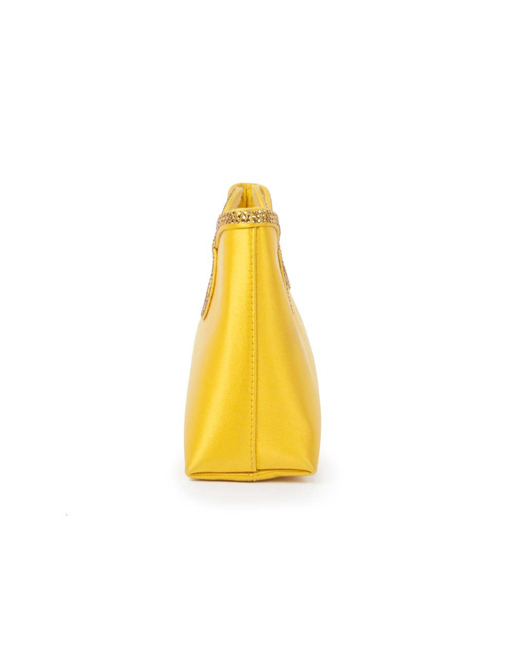 Mini sac de cocktail WALTER STEIGER jaune citron