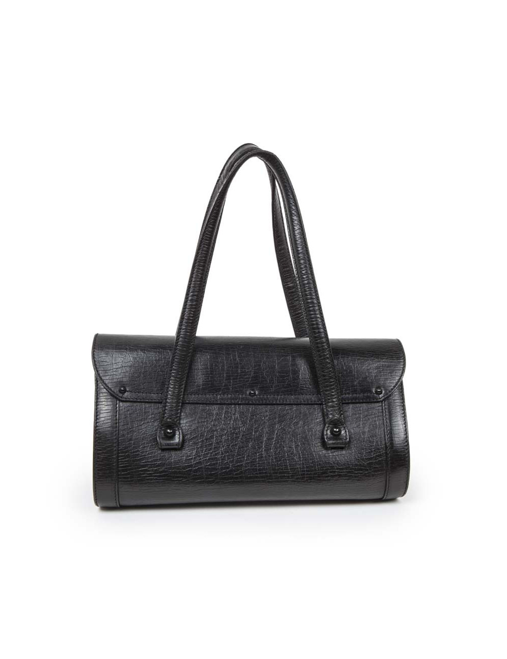 Sac GUCCI bambou cuir grainé noir