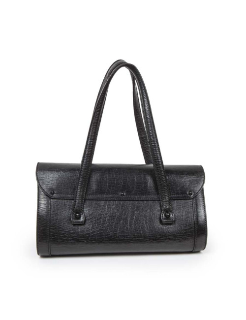 Sac GUCCI bambou cuir grainé noir