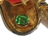 Boucles d'oreille clips CHRISTIAN LACROIX pendants Vintage