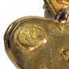 Boucles d'oreille clips CHRISTIAN LACROIX pendants Vintage