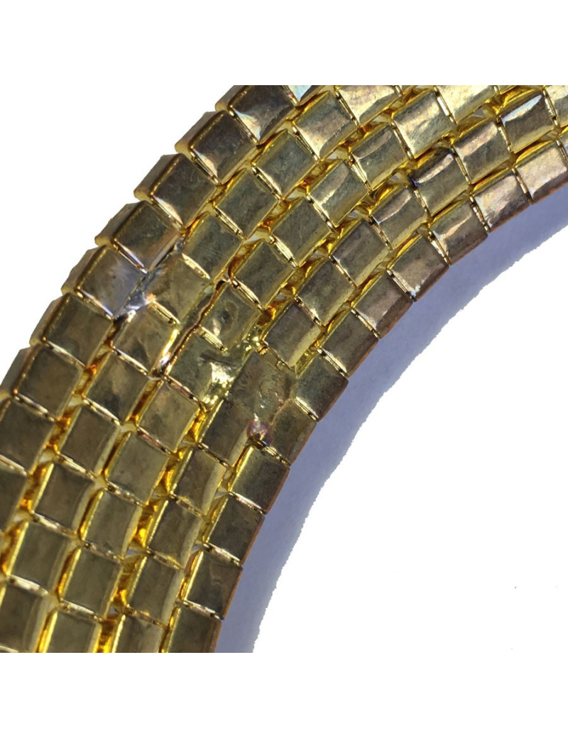 Collier ras de cou MARGUERITE de VALOIS fleurettes améthystes