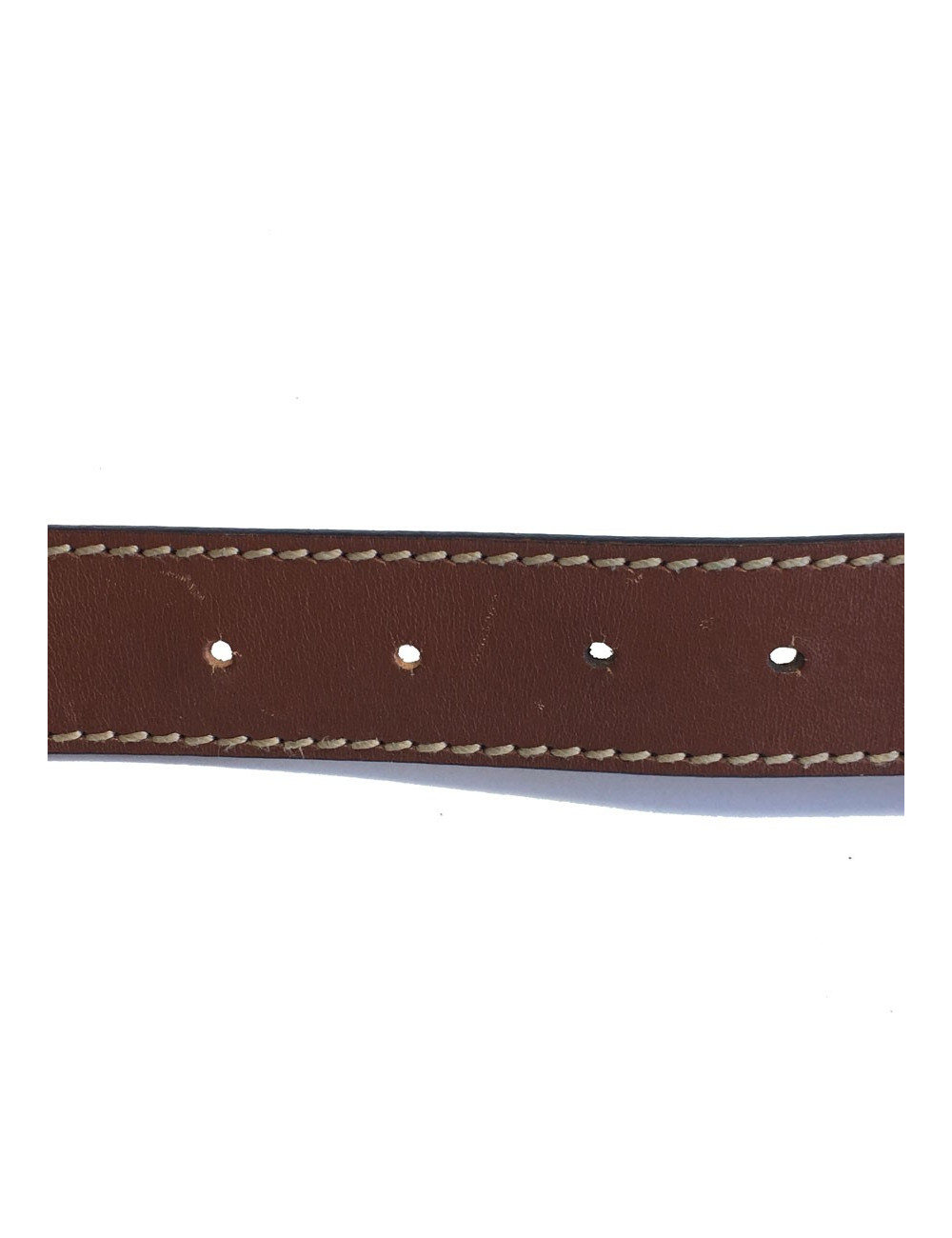 Ceinture GUCCI en cuir marron 