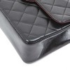 Mini black quilted smooth lambskin CHANEL bag