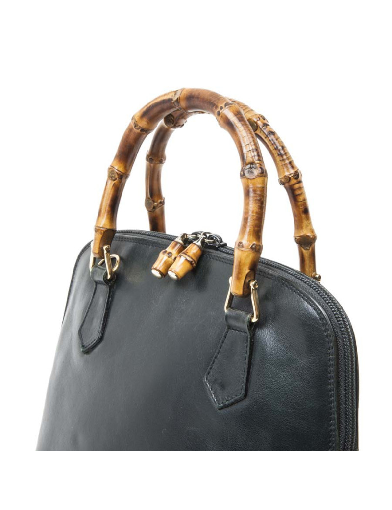 Sac GUCCI bambou avec bandoulière Vintage