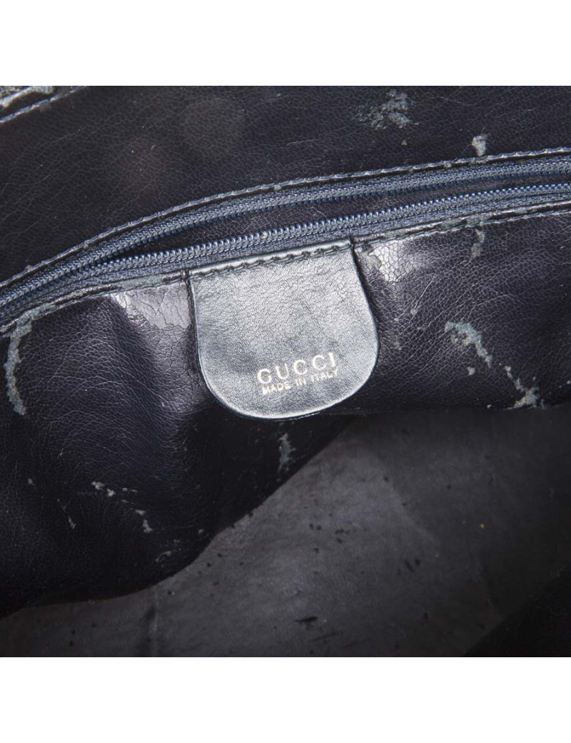 Sac GUCCI bambou avec bandoulière Vintage