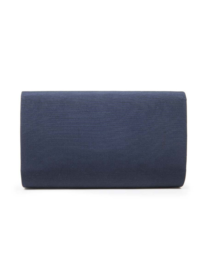 Pochette GIVENCHY  en piqué bleu nuit Vintage