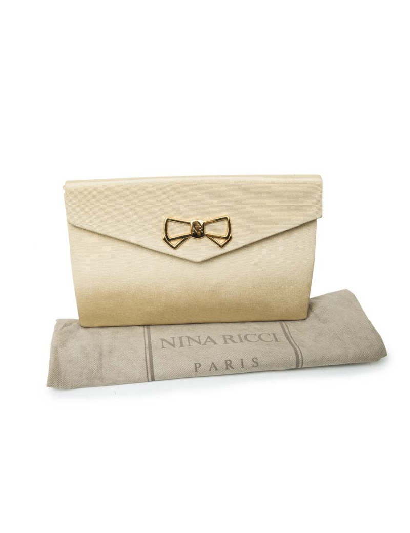 Pochette NINA RICCI Vintage beige