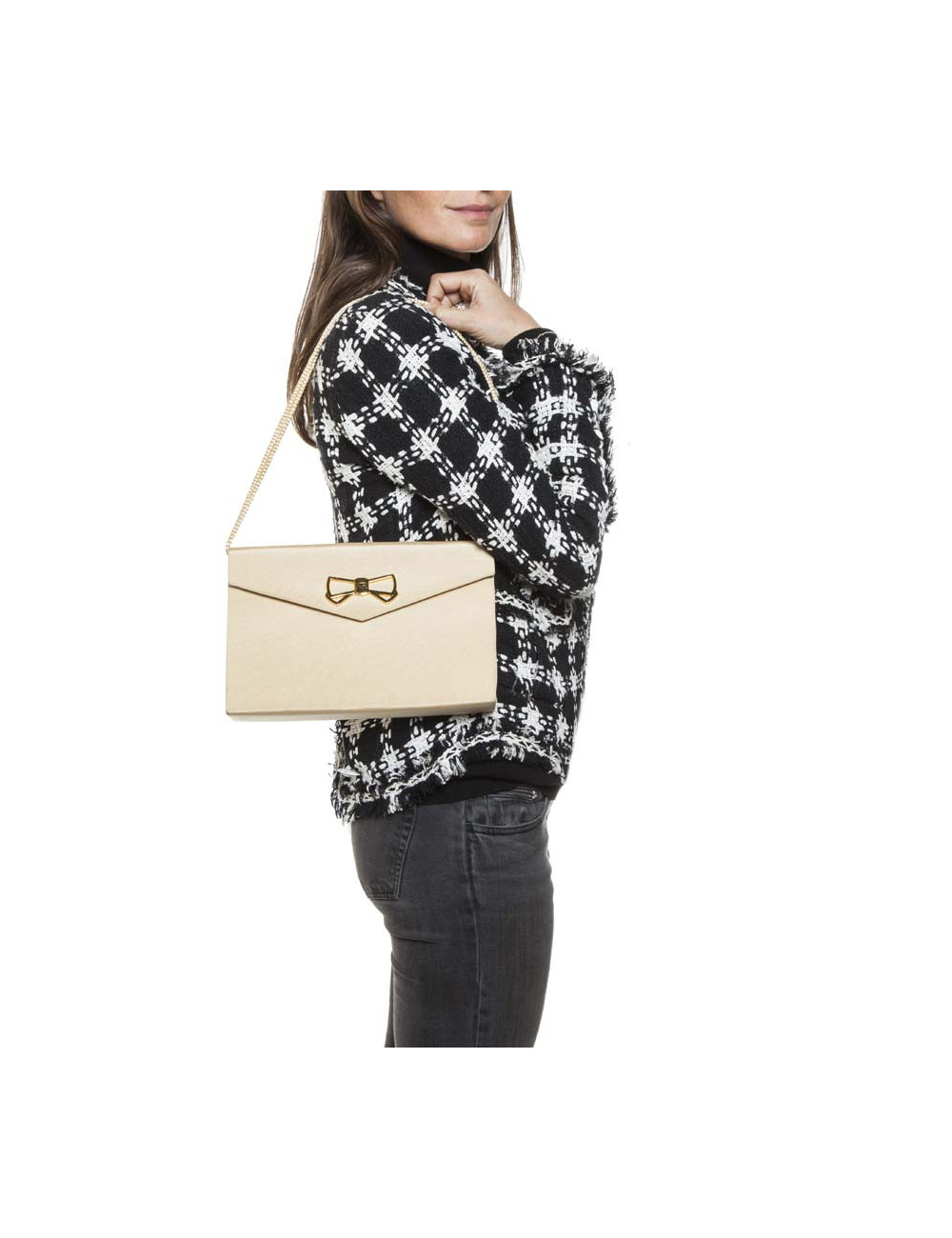 Pochette NINA RICCI Vintage beige