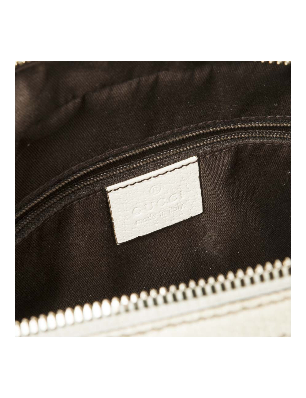 Sac GUCCI toile monogram beige et marron Vintage