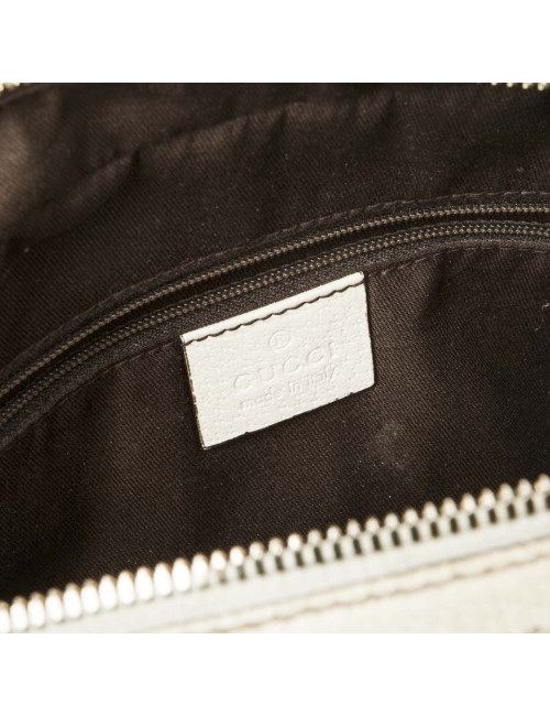 Sac GUCCI toile monogram beige et marron Vintage