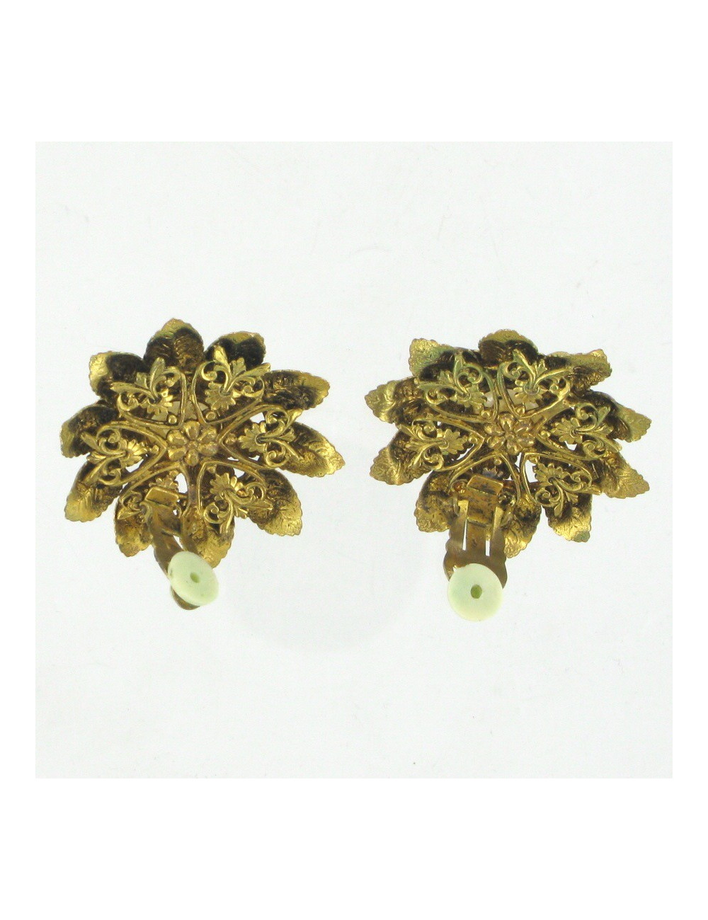 Clip oreille vintage fleur SANS MARQUE